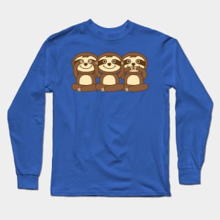 Sloths Long Sleeve T-Shirt